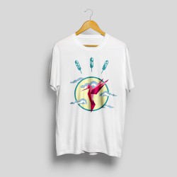 T-shirt imprimé colibri